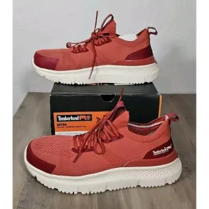 Timberland PRO® Setra Knit Composite Toe Women’s Sneakers 8.5m Cranberry / Cream