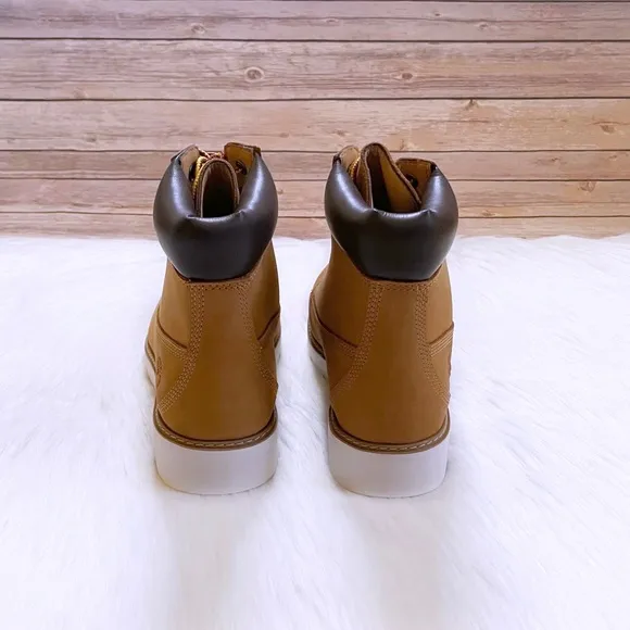 Timberland Women’s Keeley Field 6 Inch Lace Up Wheat Boots
