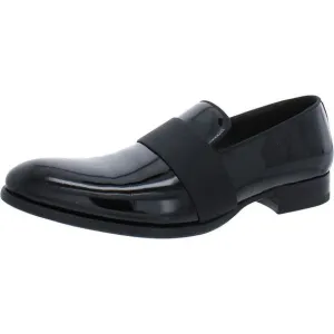 To Boot New York Mens Perry Black Patent Leather Slip On Formal Loafers NWOB