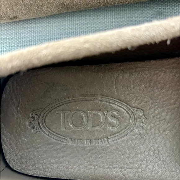 Tod’s Suede Men's Tan Loafers – Size 10.5 (US)