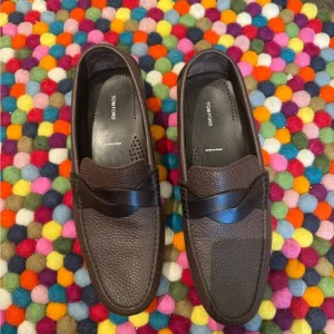 TOM FORD Dark Brown Leather Loafers… gorgeous condition