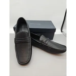Tommy Hilfiger Ardwin Slip On Loafers Black Leather Men's Size 11.5 New In Box