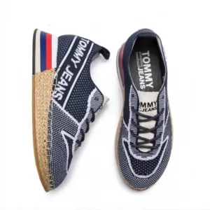 Tommy Jeans Knit Espadrille Sneakers Sz 6