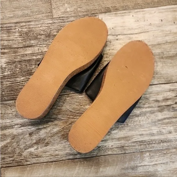 Tony Bianco Australia Jay Cork LeatherPlatform Slides