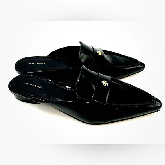 Tory Burch Black Backless LoaferSize 9.5 (New)
