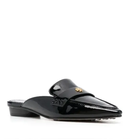 Tory Burch Black Backless LoaferSize 9.5 (New)