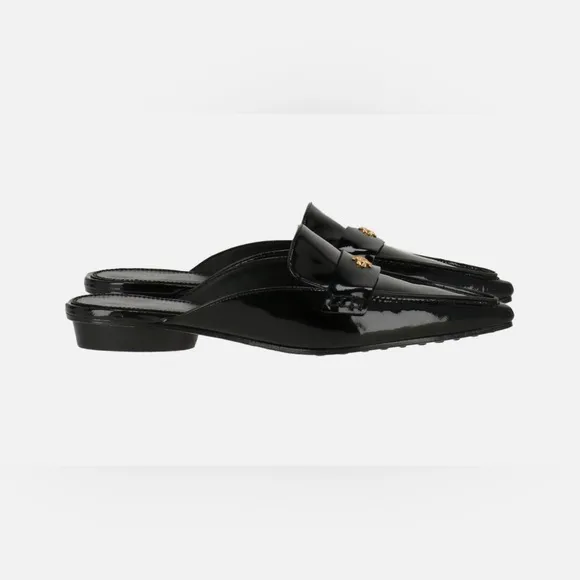 Tory Burch Black Backless LoaferSize 9.5 (New)