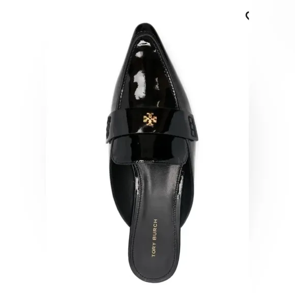 Tory Burch Black Backless LoaferSize 9.5 (New)