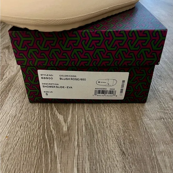 Tory Burch Eva Shower Slide - French Pearl