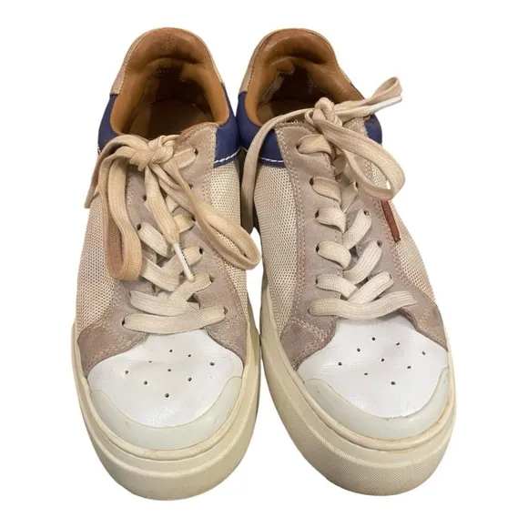 Tory Burch Womens Ladybug Tricolor Sneakers Size 8