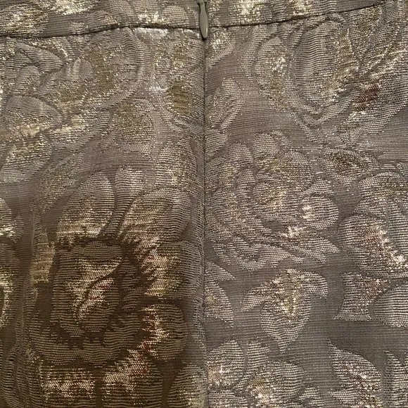 TRACY REESE Damask Foil MINI Skirt - 4