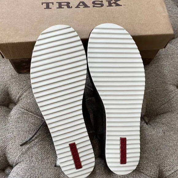 Trask Shimmery Metallic Sandals