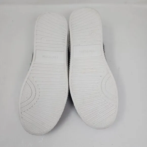 Tretorn Wool Sneakers Womens 7 Grey Nylite Plus Lace up Running Gym Shoes Logo