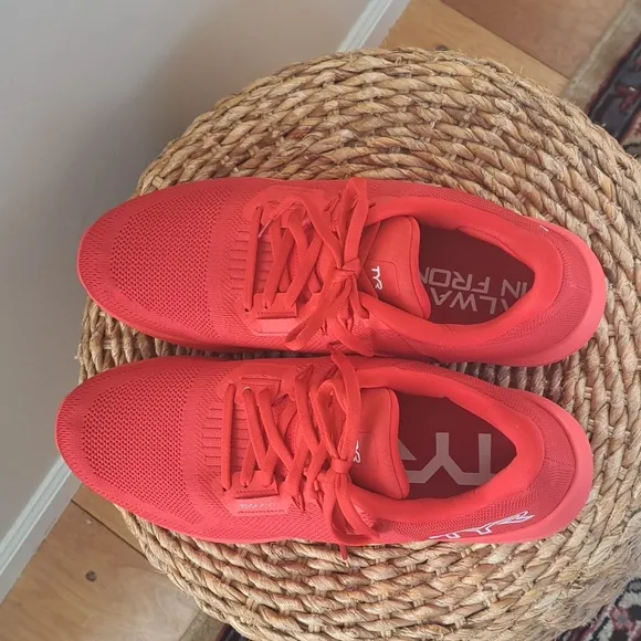 TYR Mens Red Techknit Crossfit Training Sneakers Size‎ 13