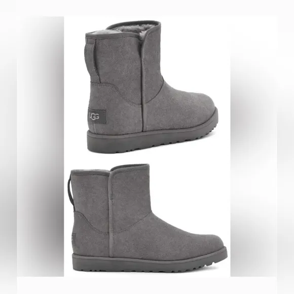 UGG Cory II Short Bootie Grey Size 6