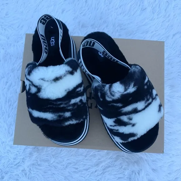 UGG Disco Platform Marble Slides