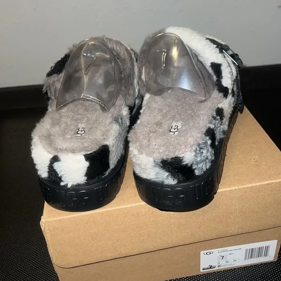 UGG furry slides. 7