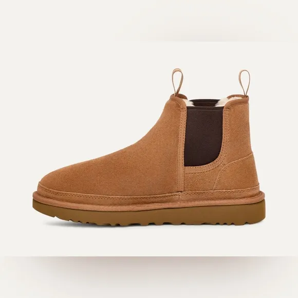 UGG Neumel Chelsea Men's Classic Boots Chestnut Brown Size 13 USED CONDITION