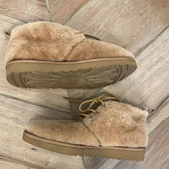 UGG Neumel Cozy Chesnut Ankle Boots Men’s 12