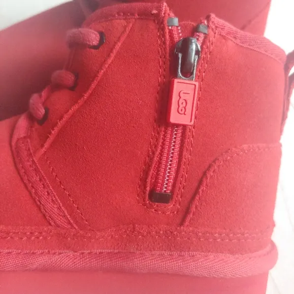 UGG PLUSH NEW Neumel II Chukka Boot Samba Red