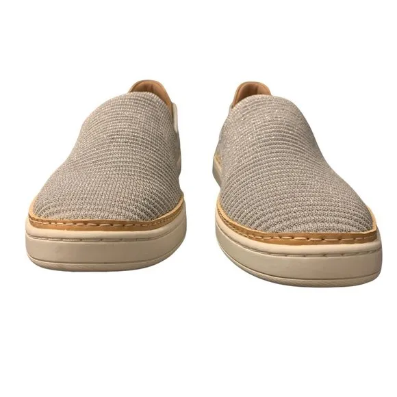 UGG Sammy Slip-On Metallic Knit Sneakers Size Is Unreadable See ALL Phot…