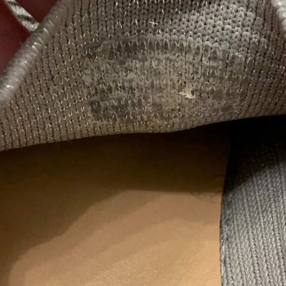 UGG Sammy Slip-On Metallic Knit Sneakers Size Is Unreadable See ALL Phot…