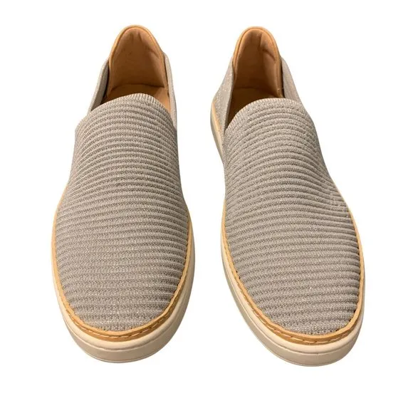 UGG Sammy Slip-On Metallic Knit Sneakers Size Is Unreadable See ALL Phot…