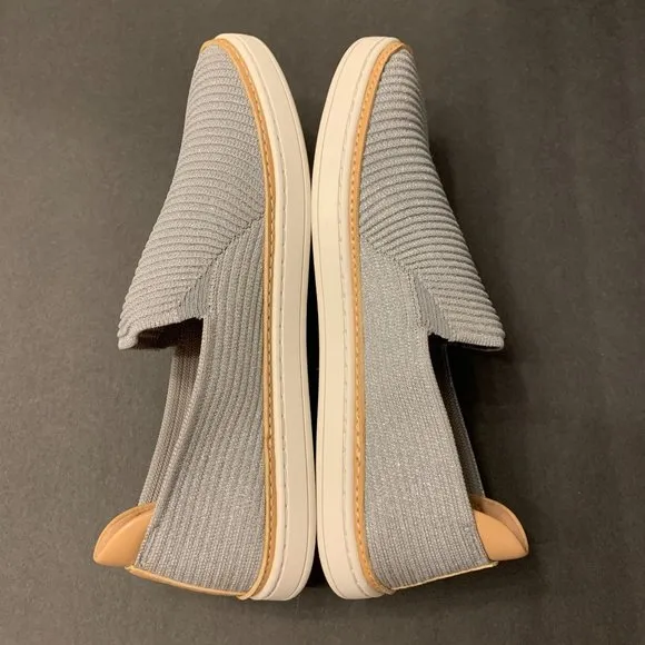 UGG Sammy Slip-On Metallic Knit Sneakers Size Is Unreadable See ALL Phot…
