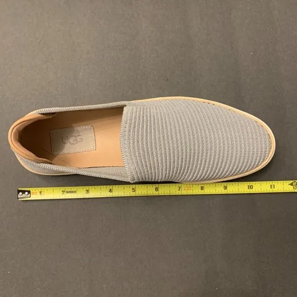 UGG Sammy Slip-On Metallic Knit Sneakers Size Is Unreadable See ALL Phot…