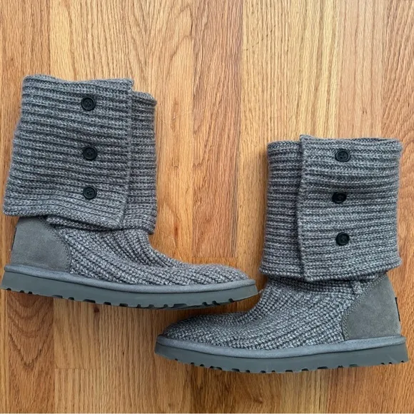 UGG Tall Cardy Knit Boots