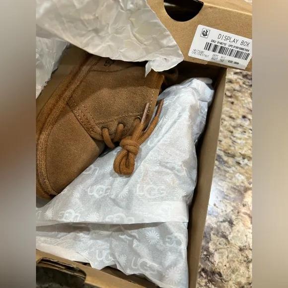UGG Toddler Neumel II Chucka Brown Boots 6