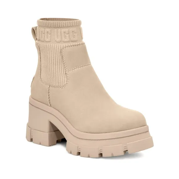 UGG Women's Brooklyn Chelsea Style Pull On Chunky Sole Boots