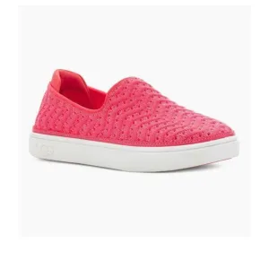 UGG Women’s /Kids Caplan Slip On Knit Strawberry Sneakers Size K 4 W 6 NWT