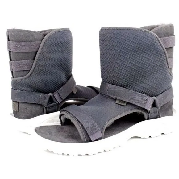UGG TEVA COLLAB HYBRID DARK GULL GREY MENS SANDALS