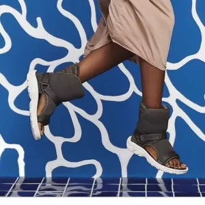 UGG TEVA COLLAB HYBRID DARK GULL GREY MENS SANDALS