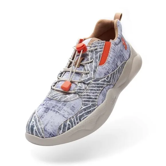 UIN men's Fashion Sneakers Walking Casual Shoes (Fading-Grey Mijas) No Box