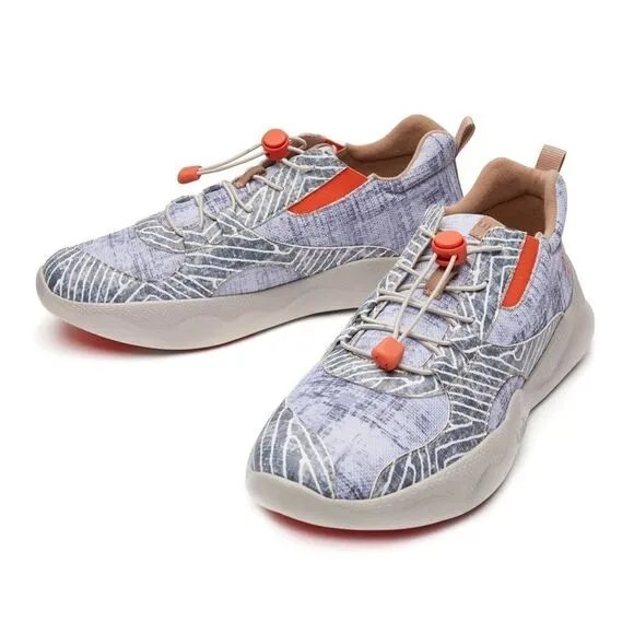 UIN men's Fashion Sneakers Walking Casual Shoes (Fading-Grey Mijas) No Box