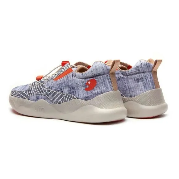 UIN men's Fashion Sneakers Walking Casual Shoes (Fading-Grey Mijas) No Box