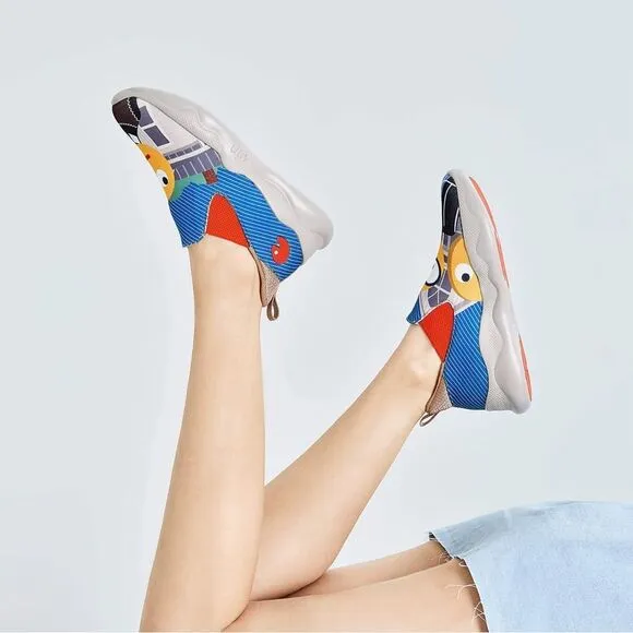 UIN Women's Sneakers Lightweight Walking Comfy (Hold That Posture Mijas II)133