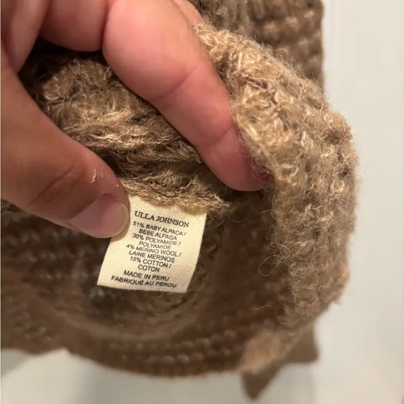Ulla Johnson Lara Alpaca Blend Pullover