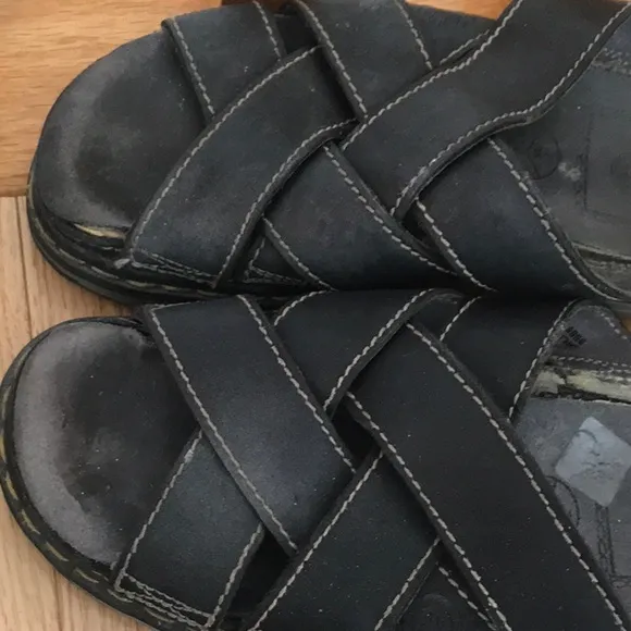 ULTRA RARE! Dr. Martens MIE Criss-Cross Vintage Chunky Slides US 8 UK 7 CQN 41
