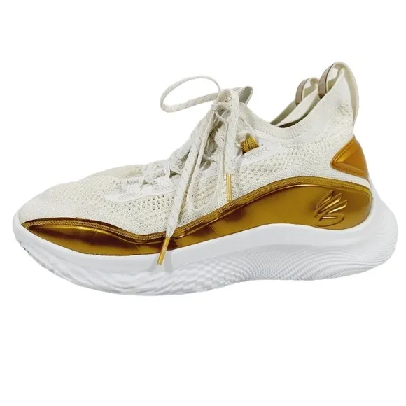 Under Armour Curry Flow 8 'Gold Blooded' Athleisure Sneakers 10