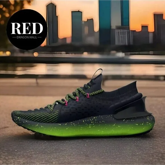 Under Armour HOVR Phantom 3 Rebel Pink Black Lime 3026814-001 - Men's Size 10.5