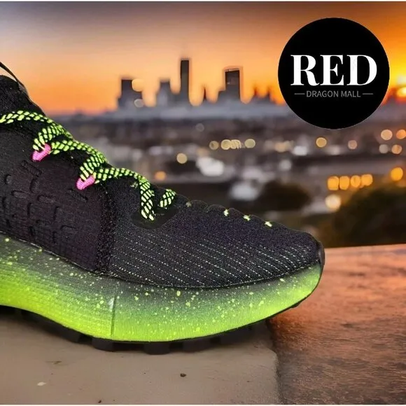 Under Armour HOVR Phantom 3 Rebel Pink Black Lime 3026814-001 - Men's Size 10.5