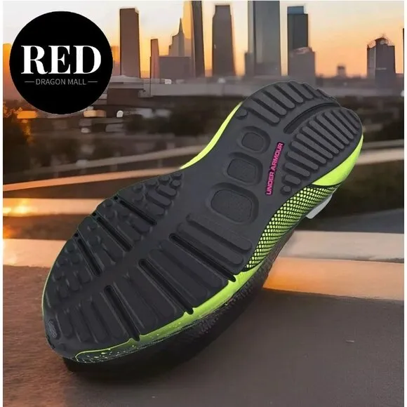 Under Armour HOVR Phantom 3 Rebel Pink Black Lime 3026814-001 - Men's Size 10.5