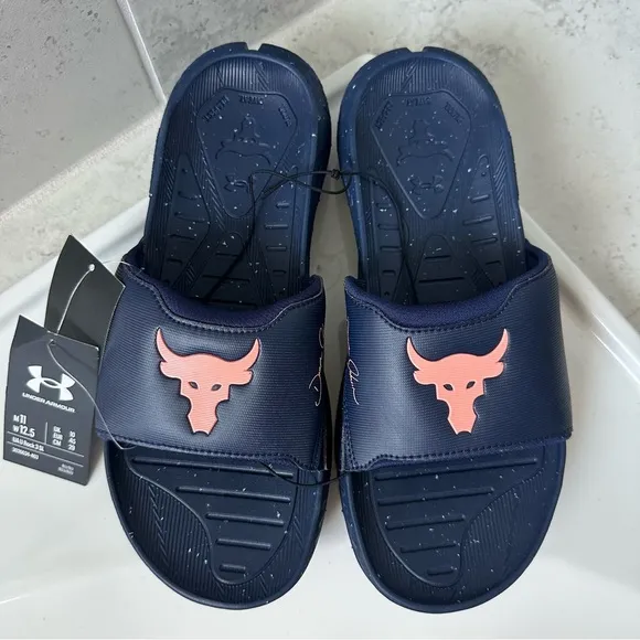 Under Armour Men's Rock 3 Slide Size 11