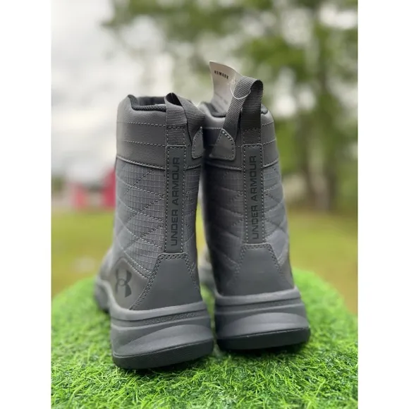 Under Armour Men's Stellar G2 Black Lace Up Tactical Boots Sz:9 #3024946