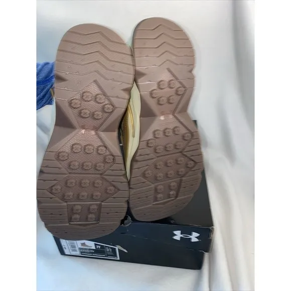 Under Armour Stellar G2 Tactical Utility Boot 7Y Brown 3026056 New Hiking Youth
