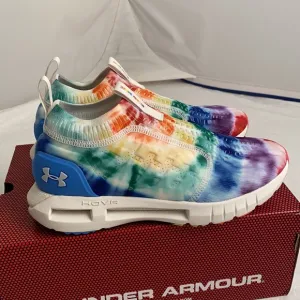 Under Armour tie dye rainbow HOVR Phantom Slip on PRIDE collection sneakers