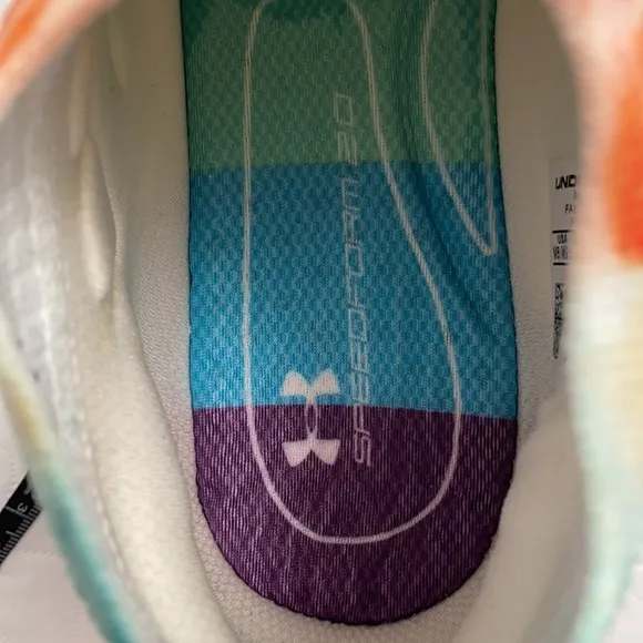 Under Armour tie dye rainbow HOVR Phantom Slip on PRIDE collection sneakers